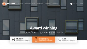 Homepage Main Header