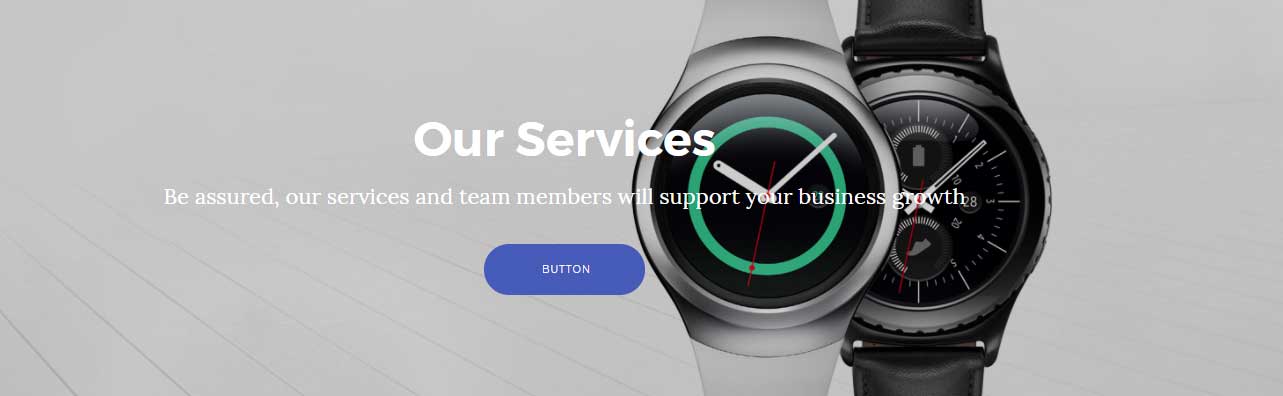 Text & Button in Backgrounded Box